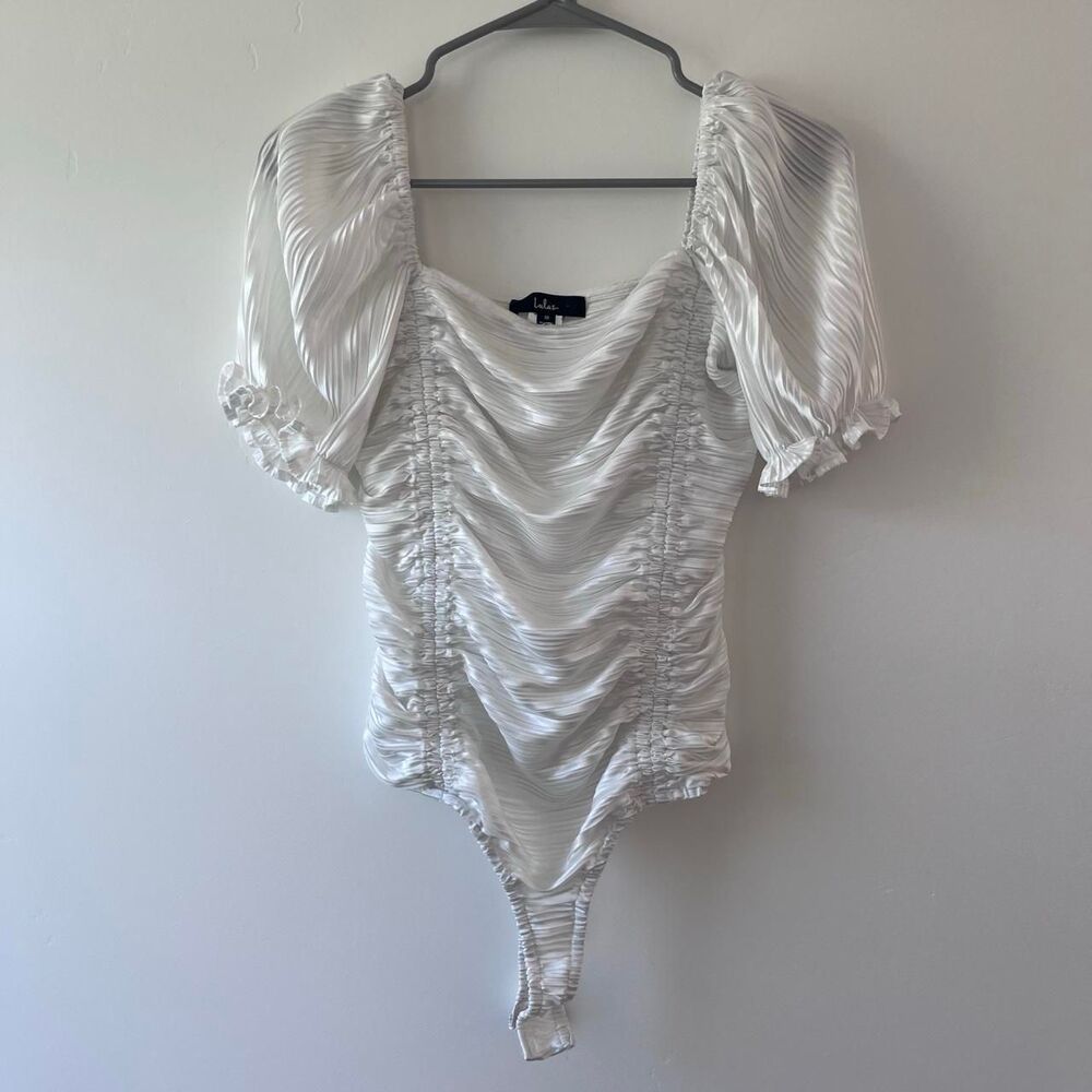 Lulus Women's White Bodysuit